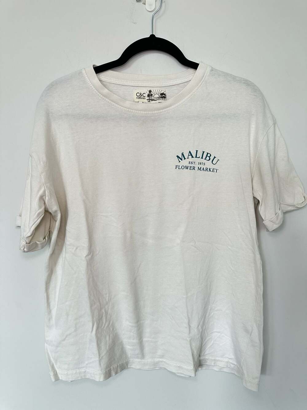 C&C California Sunwashed Malibu Flower Market Graphic T-Shirt - Picture 4 of 6